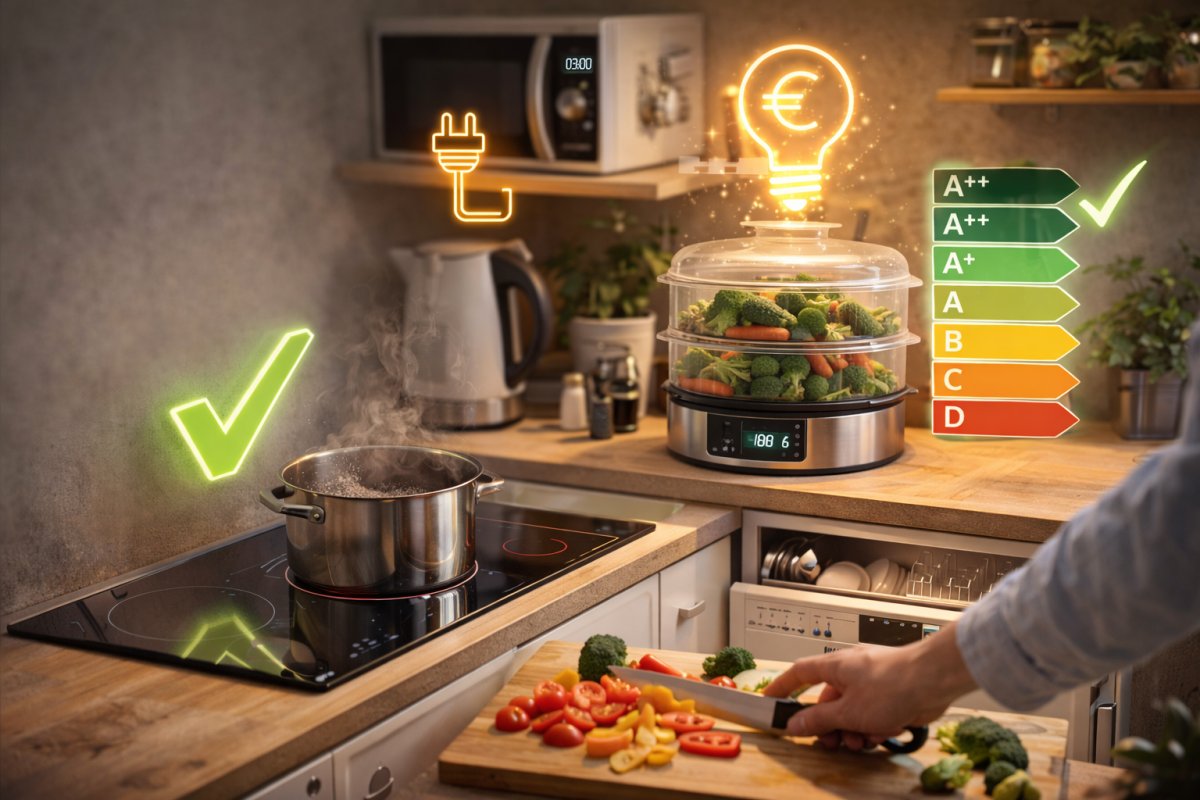 Strom in der K&uuml;che sparen