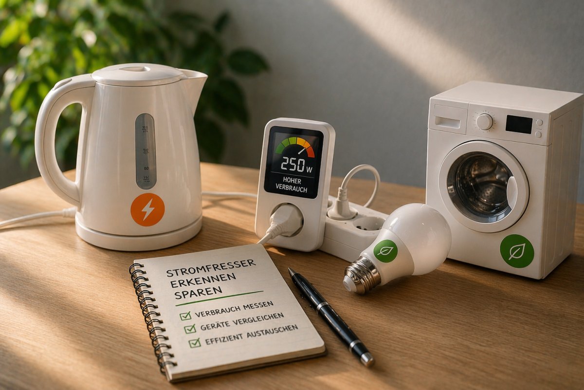 Stromfresser erkennen und gezielt austauschen Stromfresser erkennen und gezielt austauschen