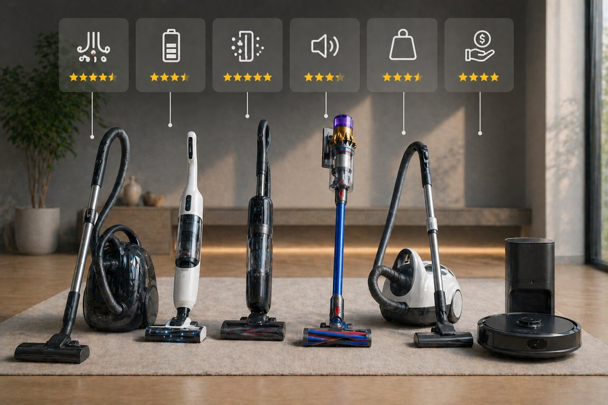 Warum ein Staubsauger Vergleich 2026 sinnvoll ist