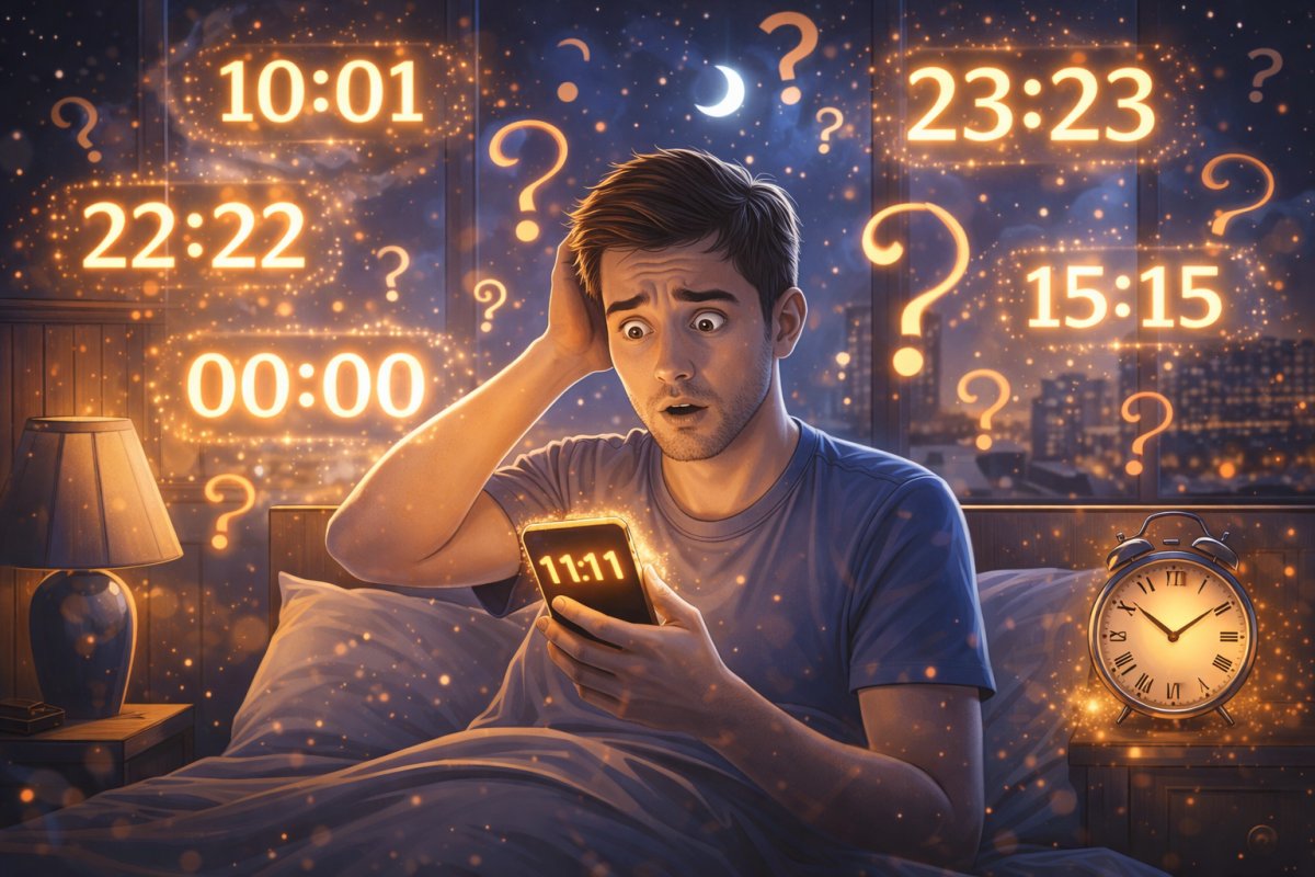 Warum Menschen immer wieder dieselben Uhrzeiten sehen Warum Menschen immer wieder dieselben Uhrzeiten sehen