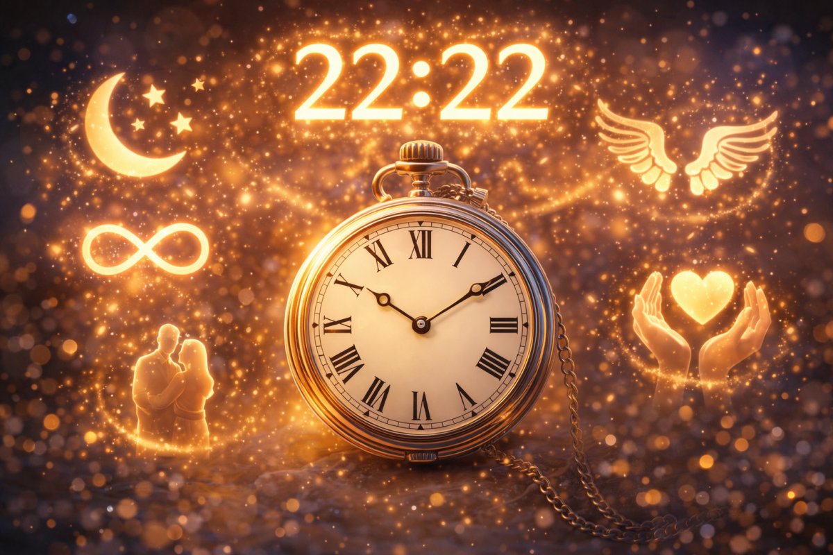 Welche Bedeutung hinter 22:22 auf der Uhr steckt Welche Bedeutung hinter 22:22 auf der Uhr steckt