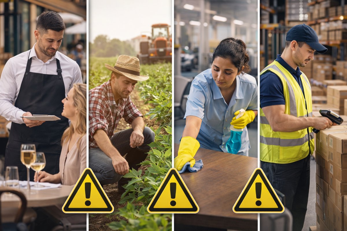 Welche Branchen besonders stark betroffen sind