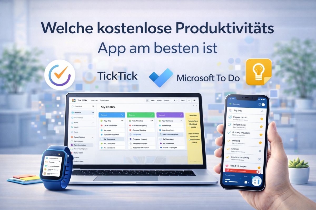 Welche kostenlose Produktivit&auml;ts App am besten ist