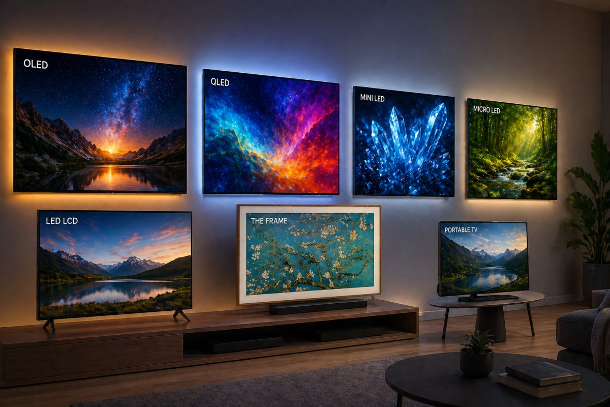 Welche Smart TV Arten es 2026 gibt