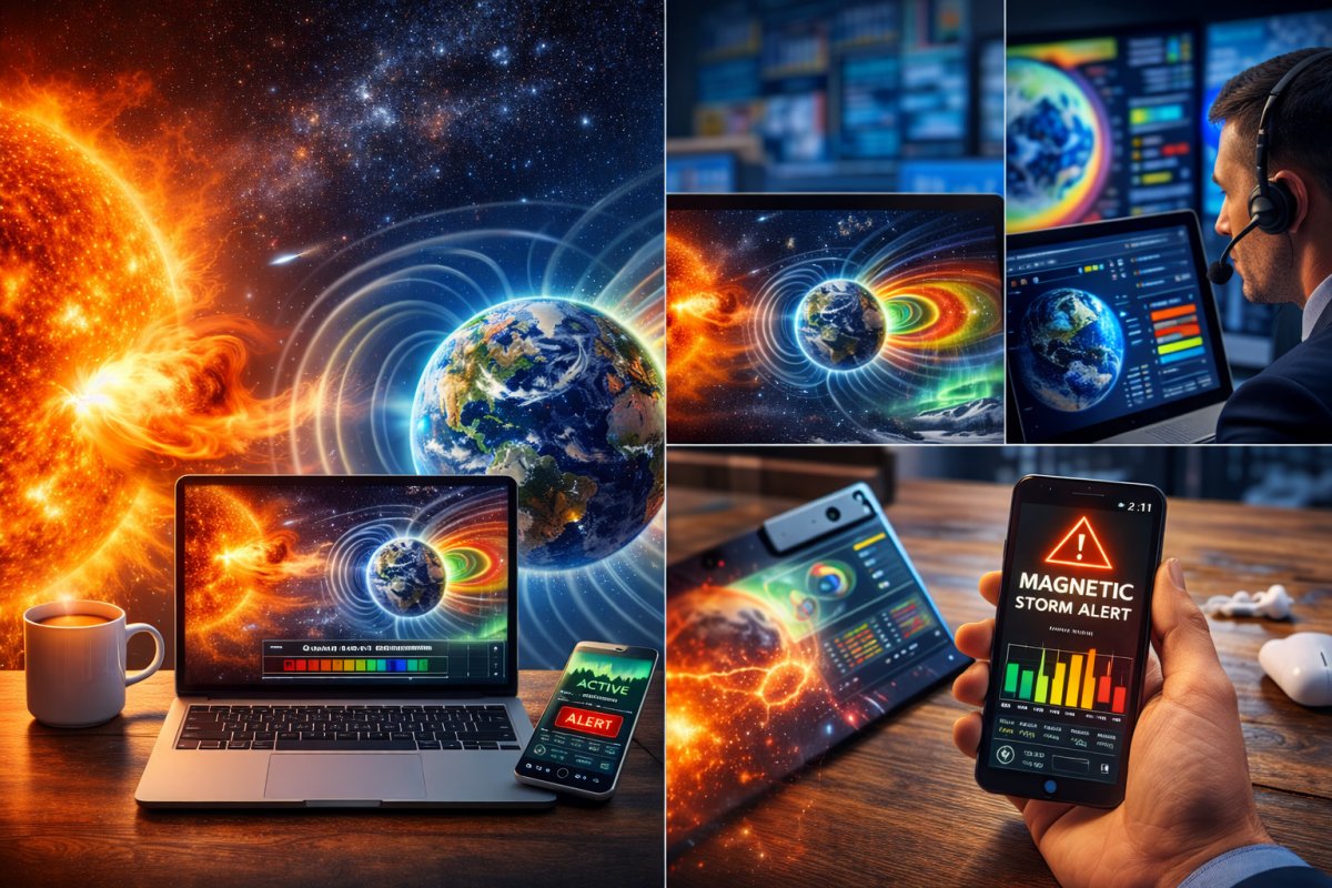 Wie man sich über magnetische Stürme heute informiert Wie man sich über magnetische Stürme heute informiert