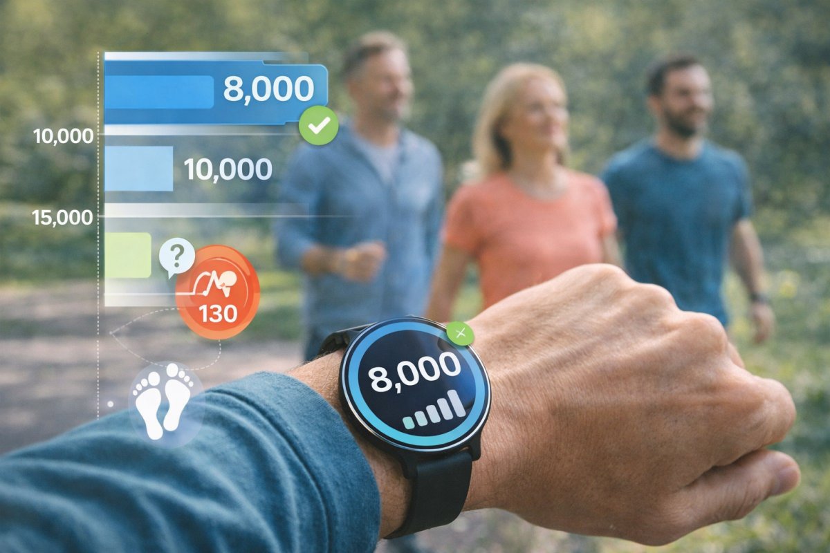 Wie viele Schritte pro Tag sind wirklich sinnvoll