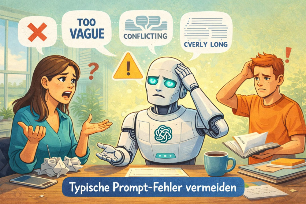 Typische Fehler bei ChatGPT Prompts